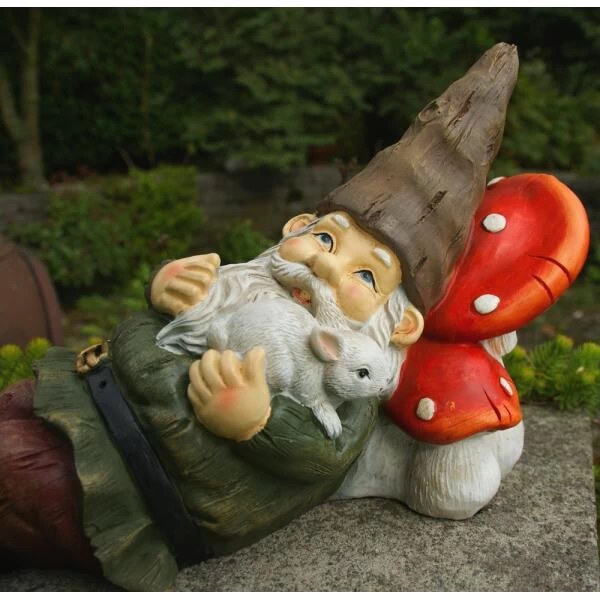 ESSCHERT DESIGN Tuinkabouter Rustend - Afbeelding 3