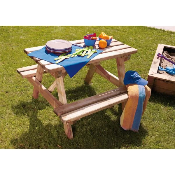 Picknickbank Auréa NATUREL - Ca. 90 × 89 × 56,5 Cm - Afbeelding 2