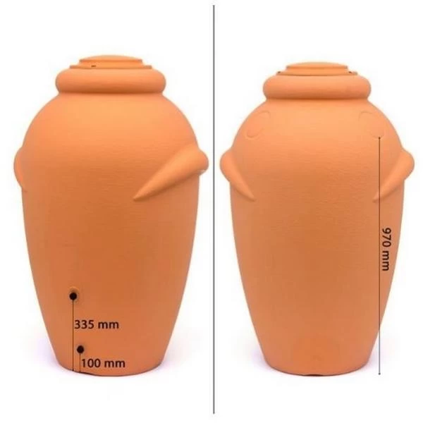 Regenton Terracotta - 360 Liter - Afbeelding 4